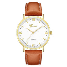 Load image into Gallery viewer, Quartz-GENEVA Classıc ManWatch