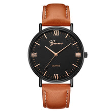 Load image into Gallery viewer, Quartz-GENEVA Classıc ManWatch