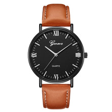 Load image into Gallery viewer, Quartz-GENEVA Classıc ManWatch