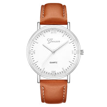Load image into Gallery viewer, Quartz-GENEVA Classıc ManWatch