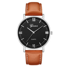 Load image into Gallery viewer, Quartz-GENEVA Classıc ManWatch
