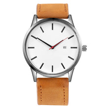 Load image into Gallery viewer, Quartz Fashion Leather ManWatch